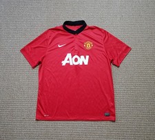 Nike Manchester United 2013-14 Home Fottball Soccer Jersey Shirt sz XXL
