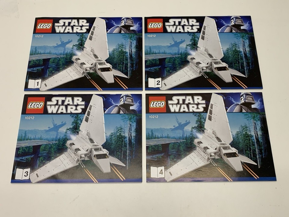 Ucs Instructions LEGO 10212 Imperial Shuttle UCS Star Wars with Instructions READ ...