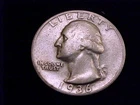 1936-S Washington Quarter, Fine Grade