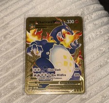 Pokémon Charizard VMAX SV107/SV122 Shining Fates Shiny Holo Rare Metal English on eBay