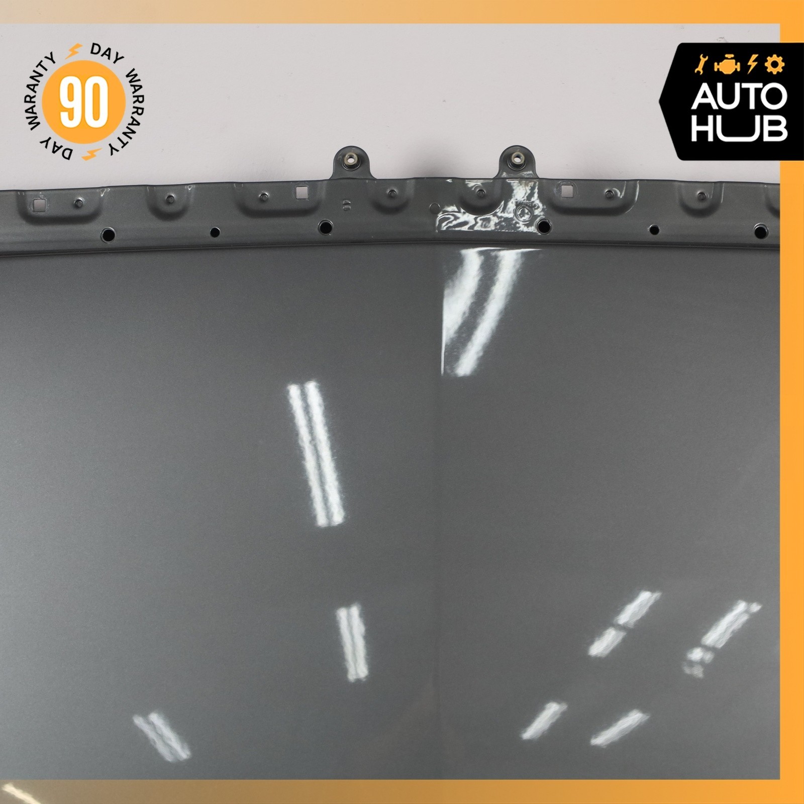 03-13 Bentley Continental GTC GT Hood Bonnet Cover Panel Assembly Gray OEM 43k
