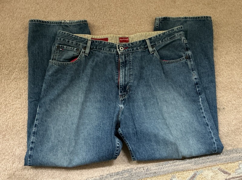 Red Label Hilfiger  Denim Jeans Men Sz 40x30 (label).Vintage. 06/04. *read*
