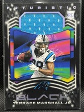 2021 Panini Black #F-TM Terrace Marshall Jr. Futuristic Silver #/99