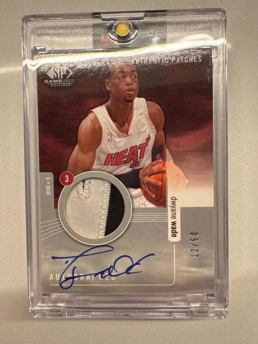 Dwyane Wade Professional Sports Authenticator (PSA) Basketball