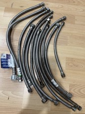 Braided Stainless steel Braided Faucet Supply Line Watts Eastman Bundle lot