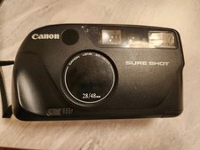 Canon Sure Shot Fully Automatic 35mm Compact Point  Shoot Film Camera 28/48mm