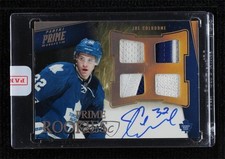 2011-12 Panini Prime Rookie Patch Auto Gold 21/25 Joe Colborne #157 Patch b2t