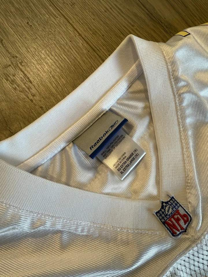 Camiseta deportiva juvenil XL Reebok de los Pittsburgh Steelers Ben Roethlisberger NFL Foto 3 de 4