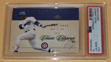 Sammy Sosa PSA 10 Low Pop 2004 Fleer Baseball Classic Clippings Chicago Cubs