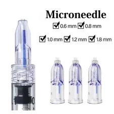 5/10/20/Pcs Crystal Nanosoft Microneedle 3Pin Needles Anti Aging Eyes Neck Lines