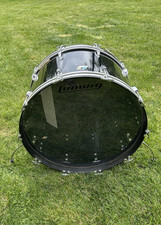 1970's Ludwig Black Vistalite  14''x26'' Bass Drum