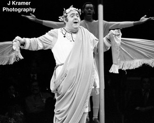 Original 1973-ZERO MOSTEL-FUNNY THING HAPPENED + REHEARSAL NEGATIVES-350 IMAGES