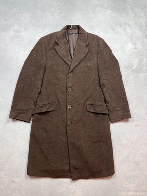 GRAIL Gianfranco Ferre ARCHIVE Wool Cashmere Coat OLD MONEY Italy Rare