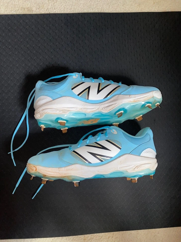 New Balance Fresh Foam Baby Blue Metales Talla 12 Foto 2 de 4