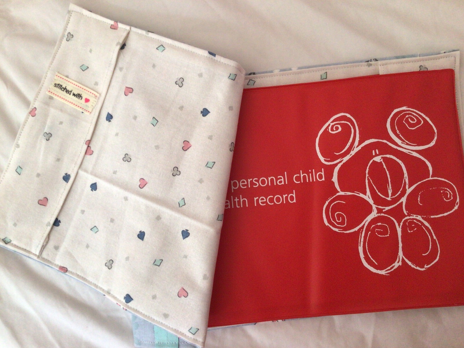 Baby nhs health record book cover new handmade eBay