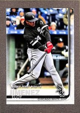 2019 Topps Update Series #US243 Eloy Jimenez Rookie Debut Card. rookie card picture