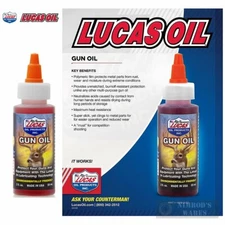Lucas Oil ORIGINAL GUN OIL 2-PACK Lubricant Hunting Gun Smith Odorless 10006