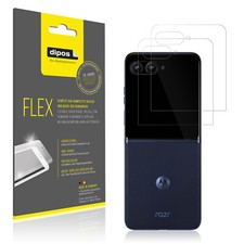 2x 3D Full Cover Schutzfolie für Motorola razr50 Ultra Aussenseite Panzerfolie