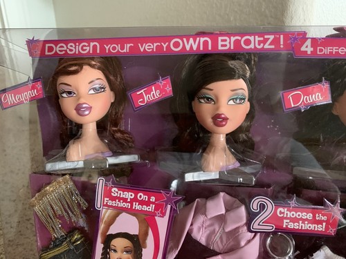 Bratz Design Your Own/Head Gamez With Cloe Doll 2006 MGA Entertainment NIB/NRFB - Picture 8 of 19
