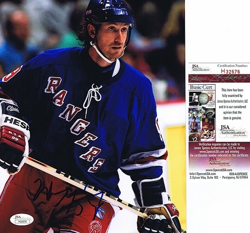 WAYNE GRETZKY Signed NEW YORK RANGERS 