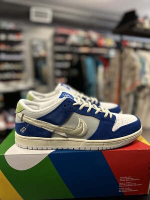 Nike Dunk Low Pro SB x Fly Streetwear Gardenia Size 10.5 Brand New DQ5130 400