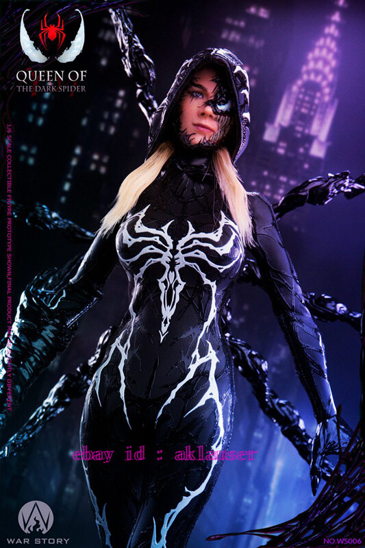 War Story Ws006 1/6 Queen Of The Dark Spider Deluxe Edition Action