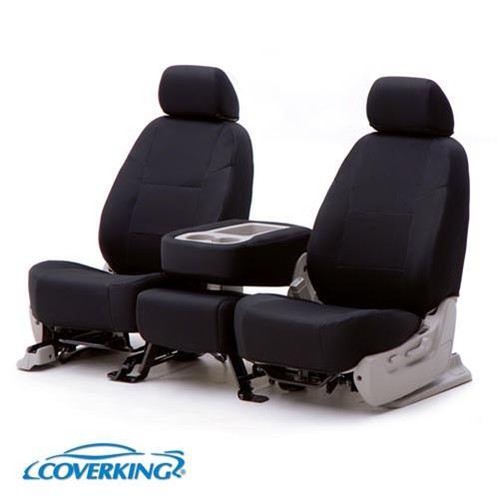 Fundas de asiento de primera fila personalizadas Coverking malla espaciadora - elige el color - Imagen 6 de 10