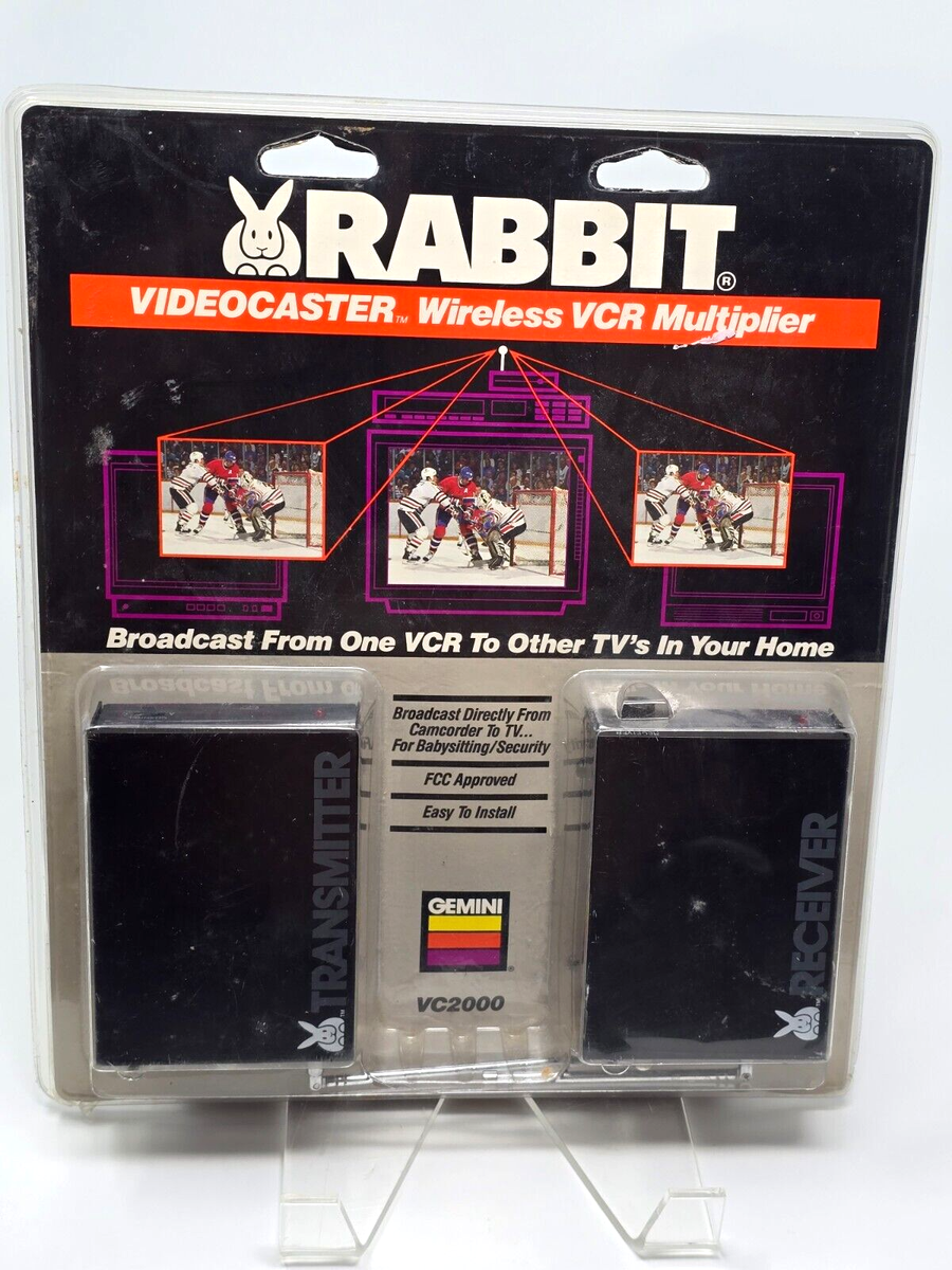 Gemini VC2000 Rabbit Videocaster Wireless VCR Multiplier for sale