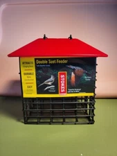 Stokes Select Double Suet Feeder With Weather Guard Red NEW