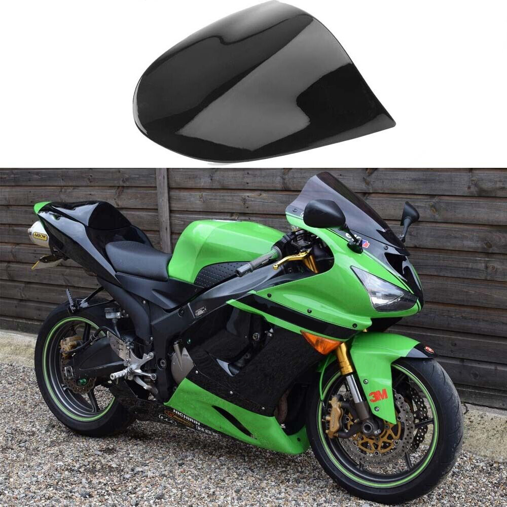 Gloss Black ABS Rear Seat Cover Tail Cowl For Kawasaki ZX6R Ninja