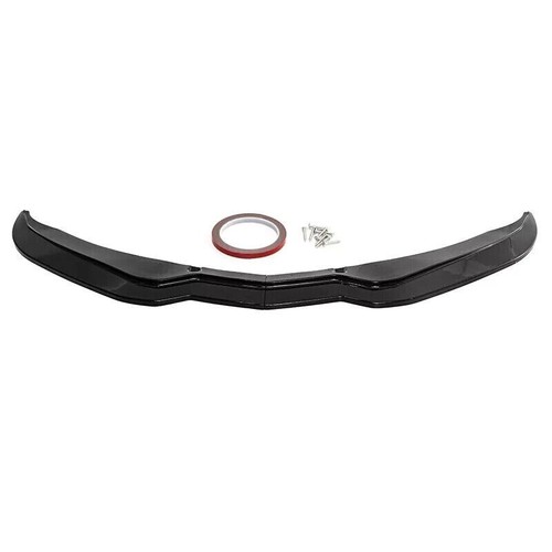 Feengo GLOSS BLACK ABS FRONT BUMPER LIP SPLITTER FOR 2014-2019 CORVETTE C7 Z06 - Picture 14 of 14