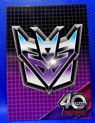 2024 Transformers 40th Anniversary #110 Decepticon Checklist