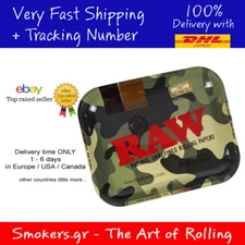 1x OFFICIAL RAW CAMO Metallic Rolling Tray Large 27x33cm