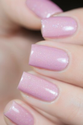 ILNP Daisy Jane - Baby Pink Holographic Nail Polish | eBay