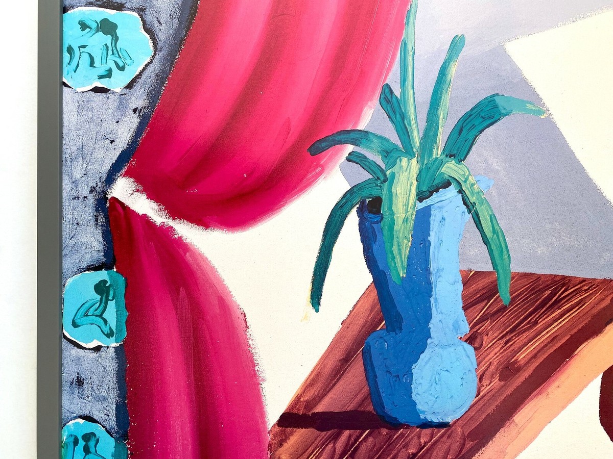 David Hockney PAINTS THE STAGE 貴重ポスター☆ 【公式通販】