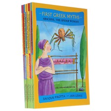 First Greek Myths Series by Saviour Pirotta 10 Books Set - Ages 5-11 - PB