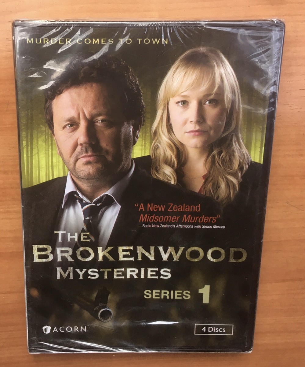Brokenwood Mysteries Series DVD Discs Acorn Murder Mysteries