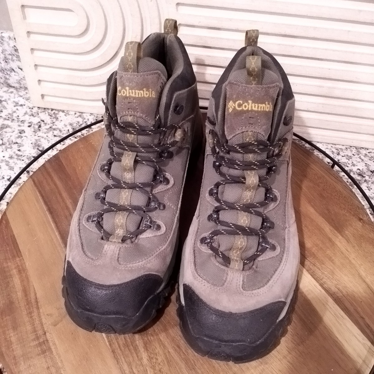 Columbia Trail Meister Boots Mens Sz 13 Mid Ankle Brown 