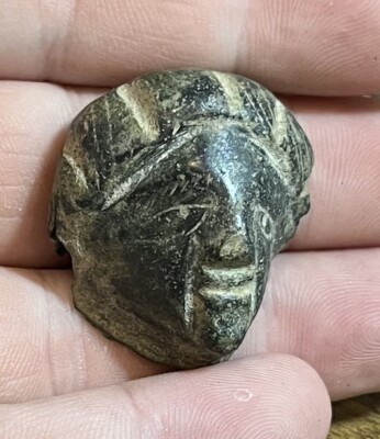 RARE Ca. 2000 YEAR OLD Human Face Statue Decoration Roman Empire Found In Spain