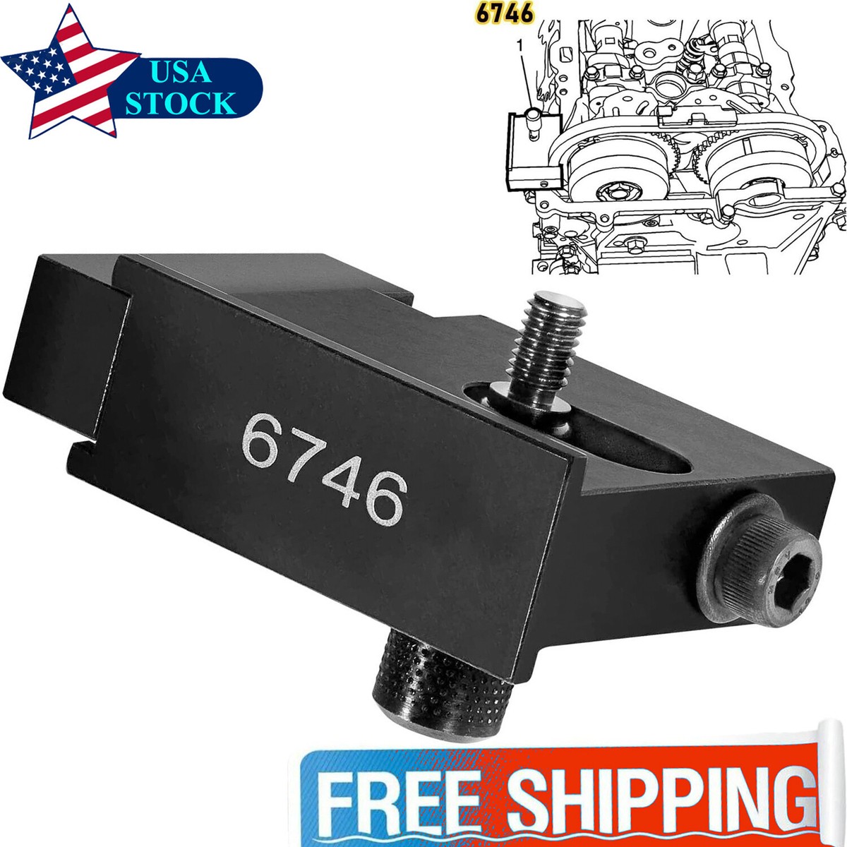 6746 Timing Chain Holding Tool EN-50656 Timing Chain Retainer For