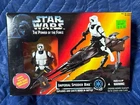 Star Wars Power of the Force Speeder Bike Lot - Luke, Leia, Scout Trooper - Kenn