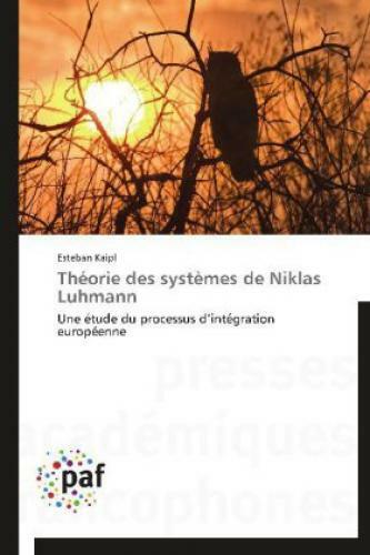 Thumbnail - Théorie Des Systèmes De Niklas Luhmann Une Étude Du Processus