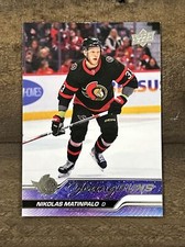 Nikolas Matinpalo Young Guns 2023-24 Upper Deck Series 2 495 Ottawa Senators