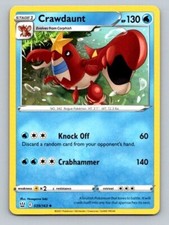 2021 Pokemon Card Battle Styles Crawdaunt 39/163
