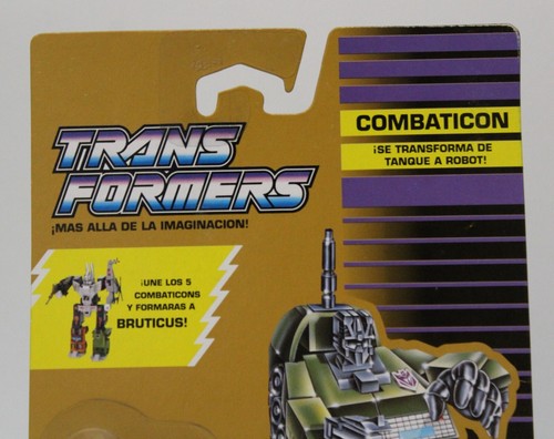 1990 Transformers G1 BRAWL in Euro Classic SEALED Golden Card Combaticon VHTF - Picture 2 of 12