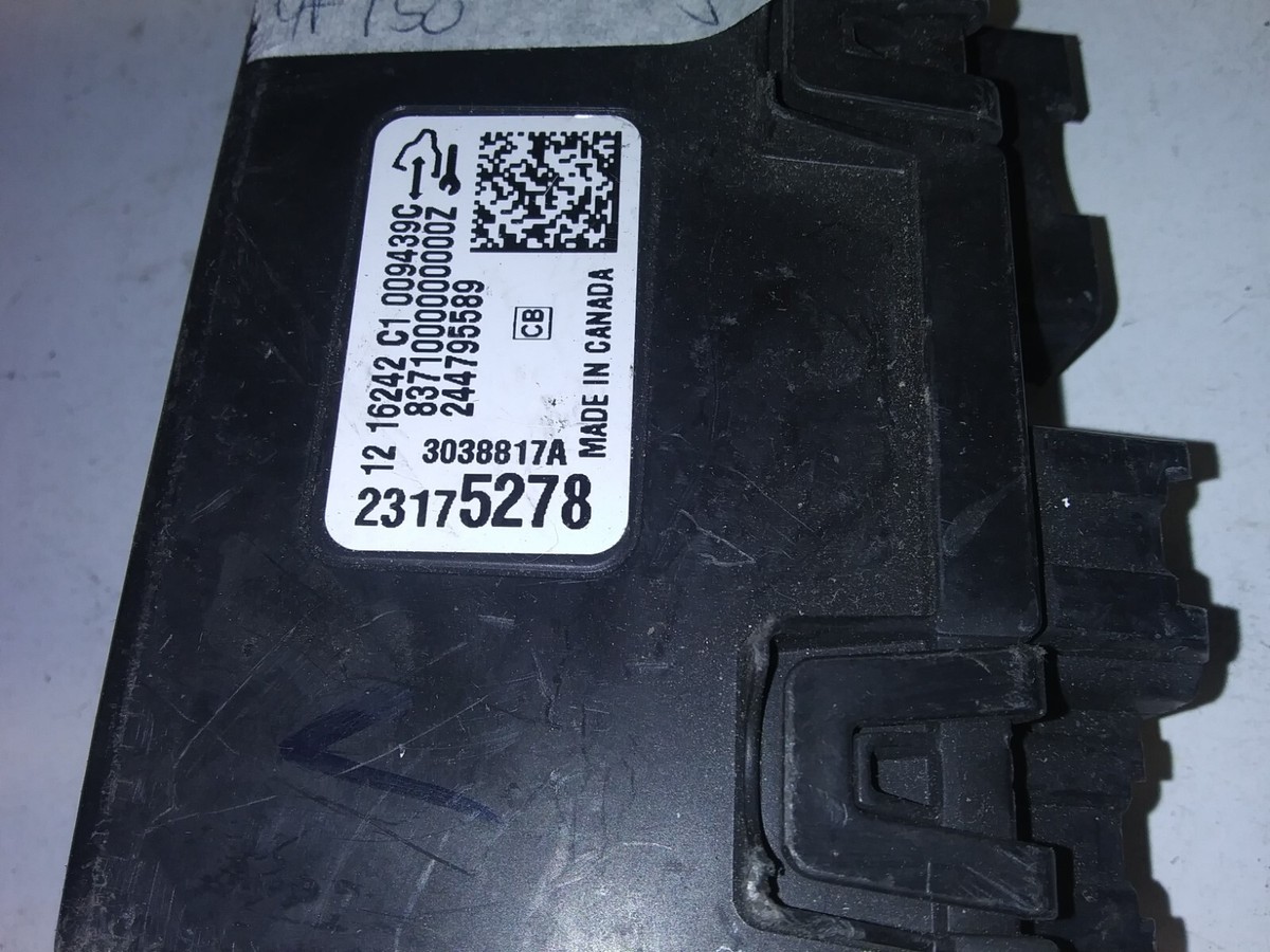 23175278 chassis control computer module 2017-2019 Cadillac XT5 | eBay