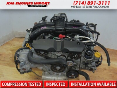 SUBARU LEGACY 2.5L ENGINE JDM FB25 MOTOR DOHC 13 14 15 16 17 18