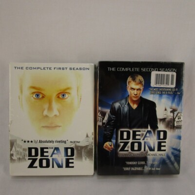 The DEAD ZONE DVD's Complete First & Second Season Sci-Fi Thriller SEALED