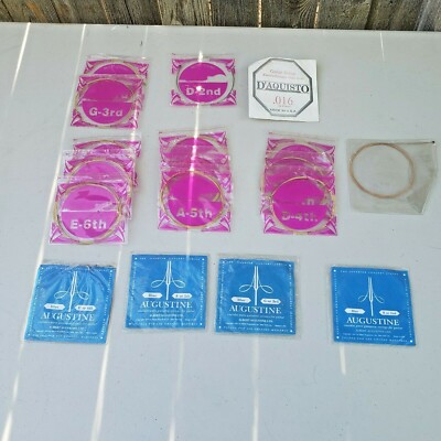 18 Guitar string assortment strings replacement various sizes ...