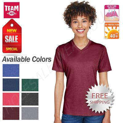 Team 365 T-Shirts Womens Sonic Heather Performance T-Shirt TT11HW